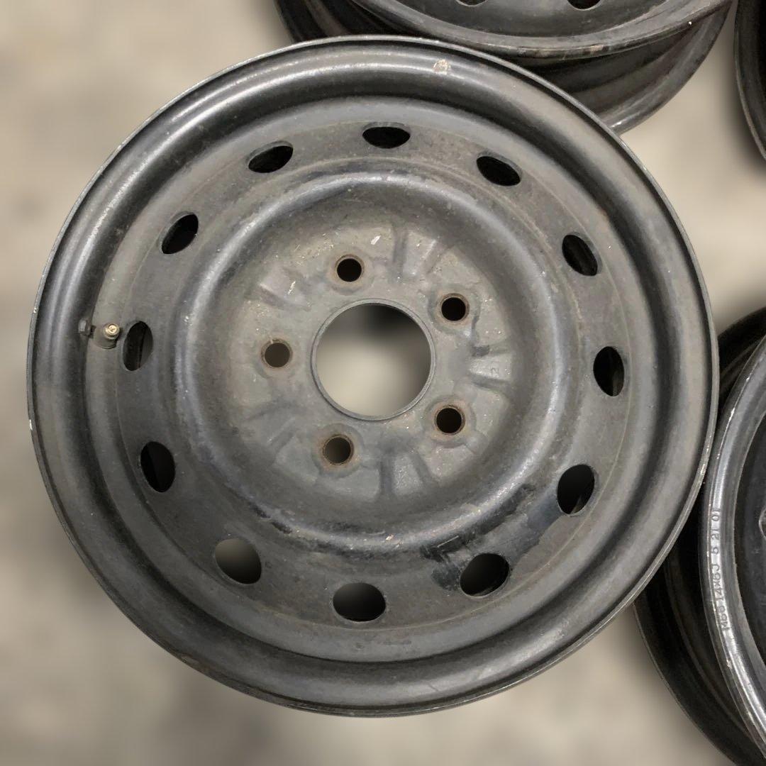 14インチ スチールホイール 4本セット （青680）