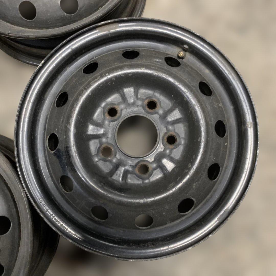 14インチ スチールホイール 4本セット （青680）