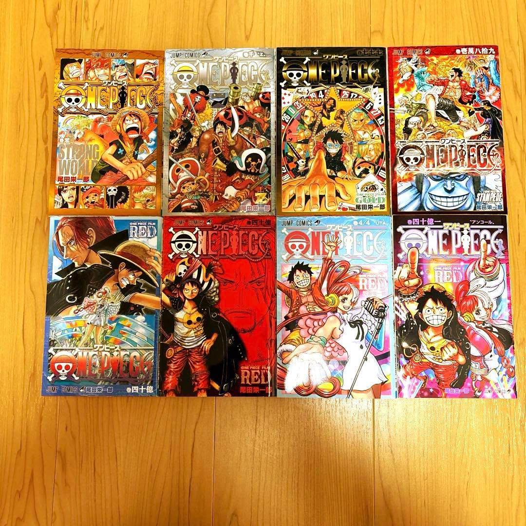 ワンピース COLOR WALK 全巻付録、帯付き＋映画特典本コンプリートセット