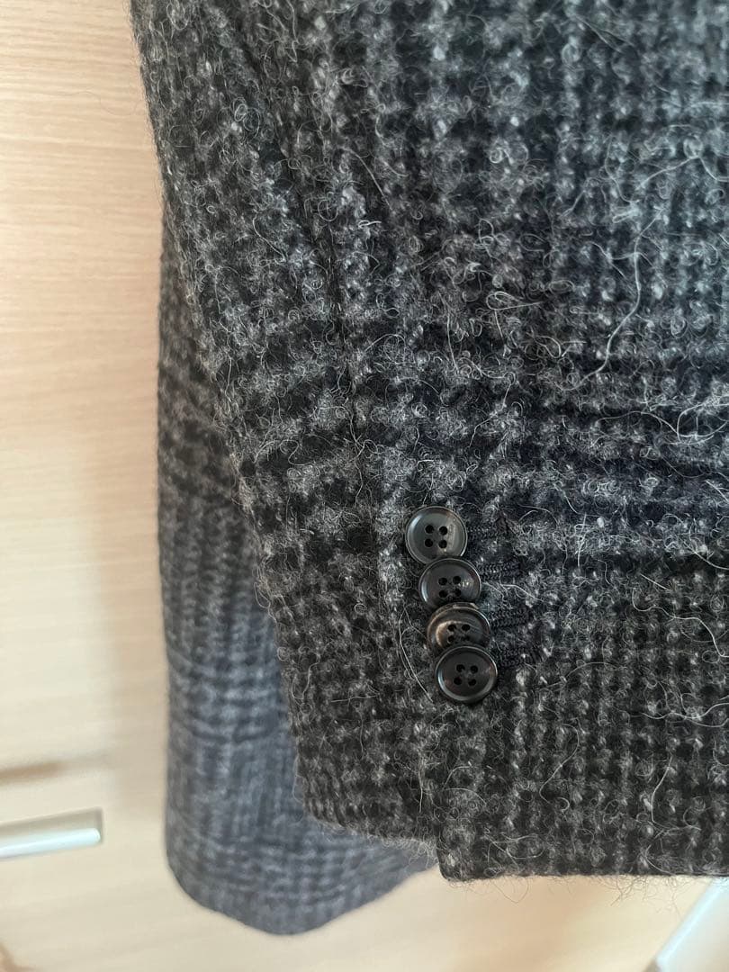 VITALE BARBERIS CANONICOダブルブレストウールコート