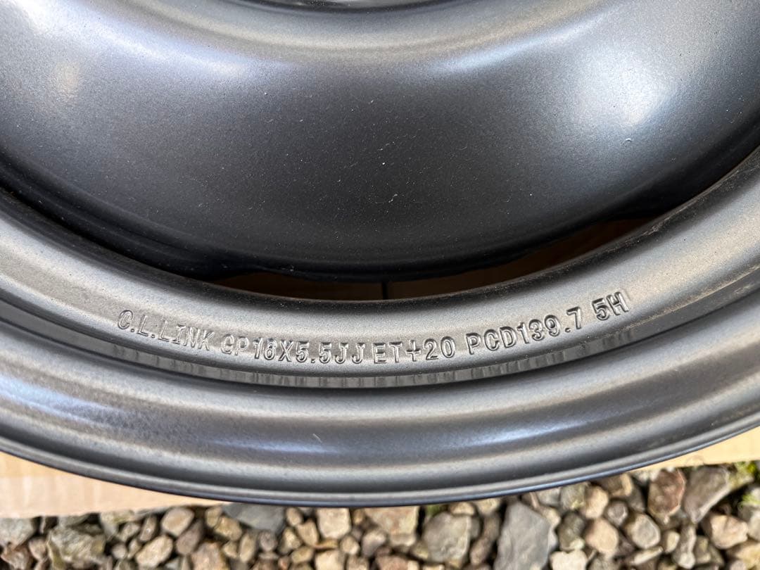 シーエルリンク16インチ ホイール PCD139.7 ET+20 幅5.5j