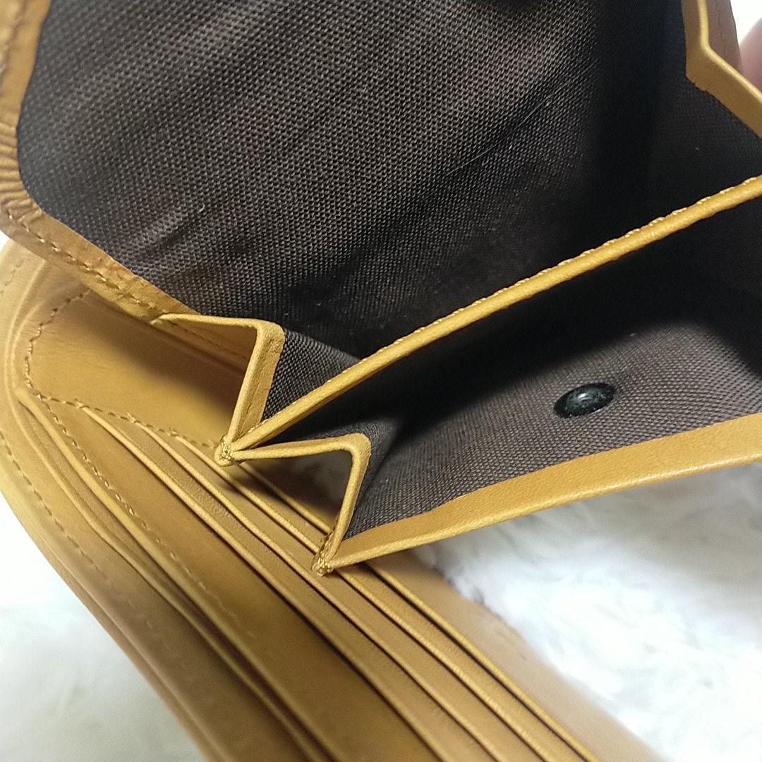 レア　美品　ミハラヤスヒロ　 炙り出し　財布　キャメル　mihara