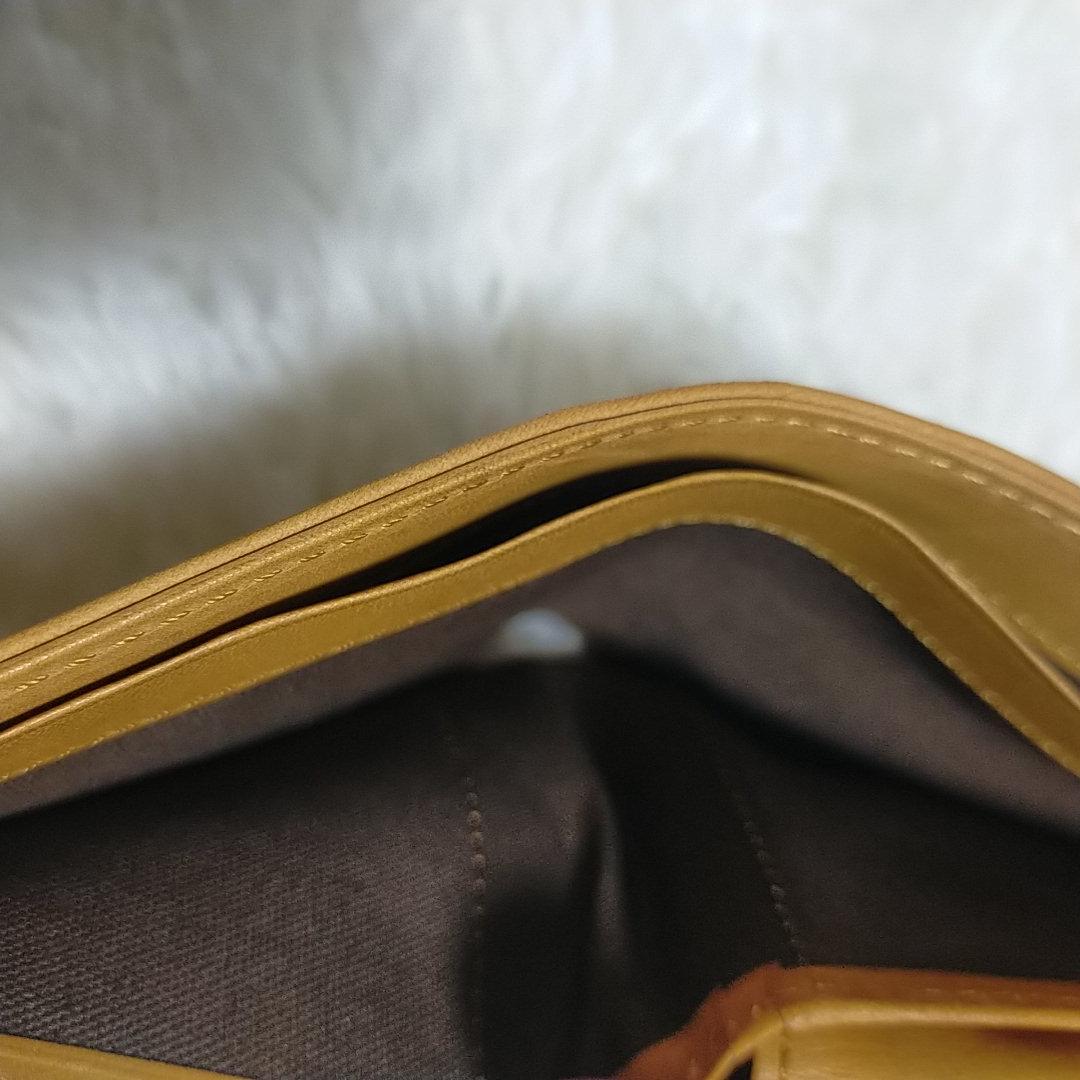 レア　美品　ミハラヤスヒロ　 炙り出し　財布　キャメル　mihara