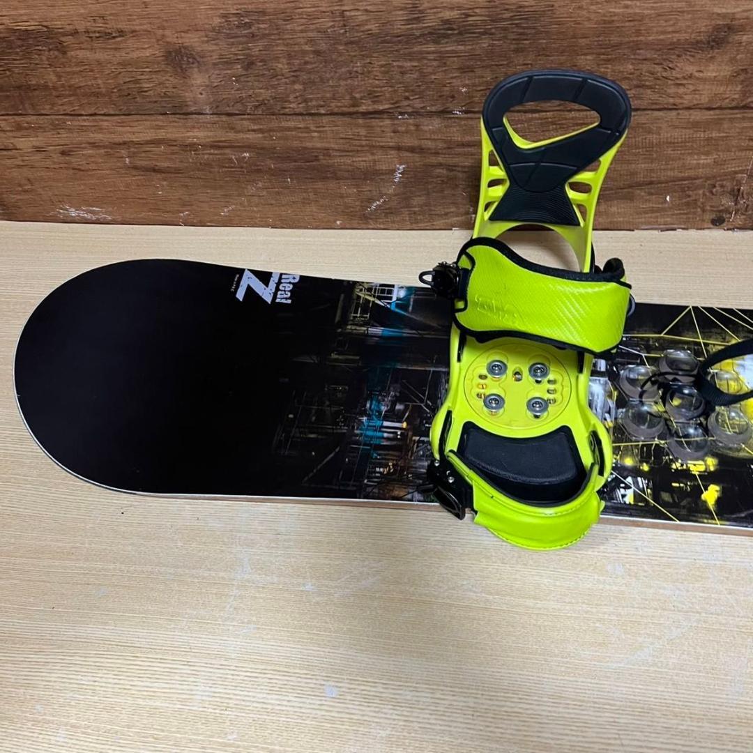 美品　初心者オススメ ZUMA ヅマ　メンズスノーボード2点 ボード 155cm