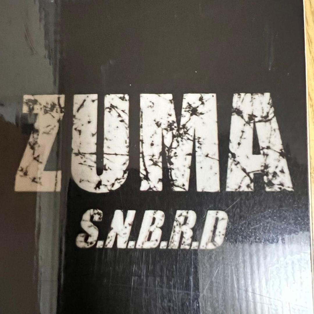 美品　初心者オススメ ZUMA ヅマ　メンズスノーボード2点 ボード 155cm
