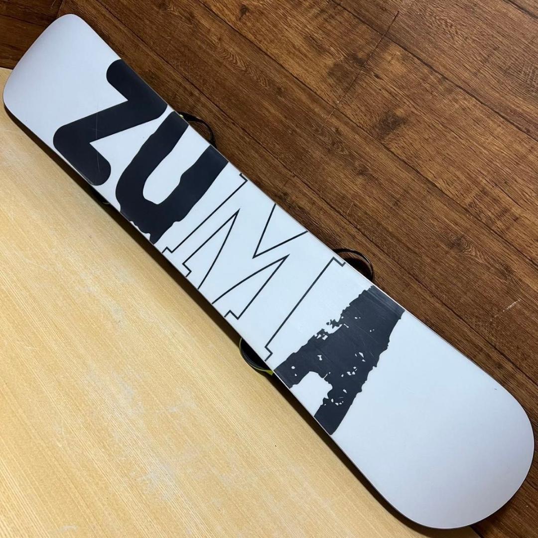美品　初心者オススメ ZUMA ヅマ　メンズスノーボード2点 ボード 155cm