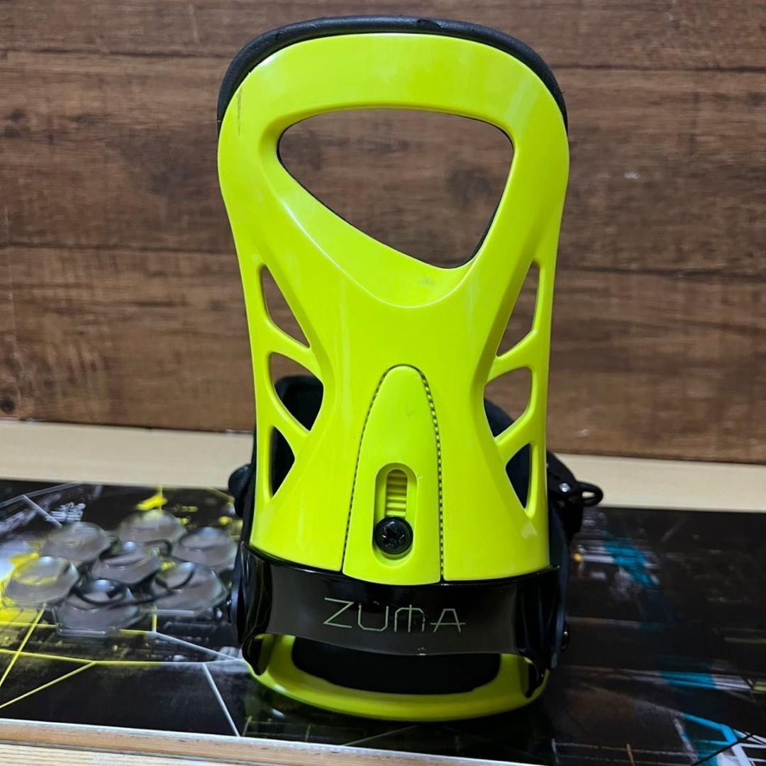 美品　初心者オススメ ZUMA ヅマ　メンズスノーボード2点 ボード 155cm