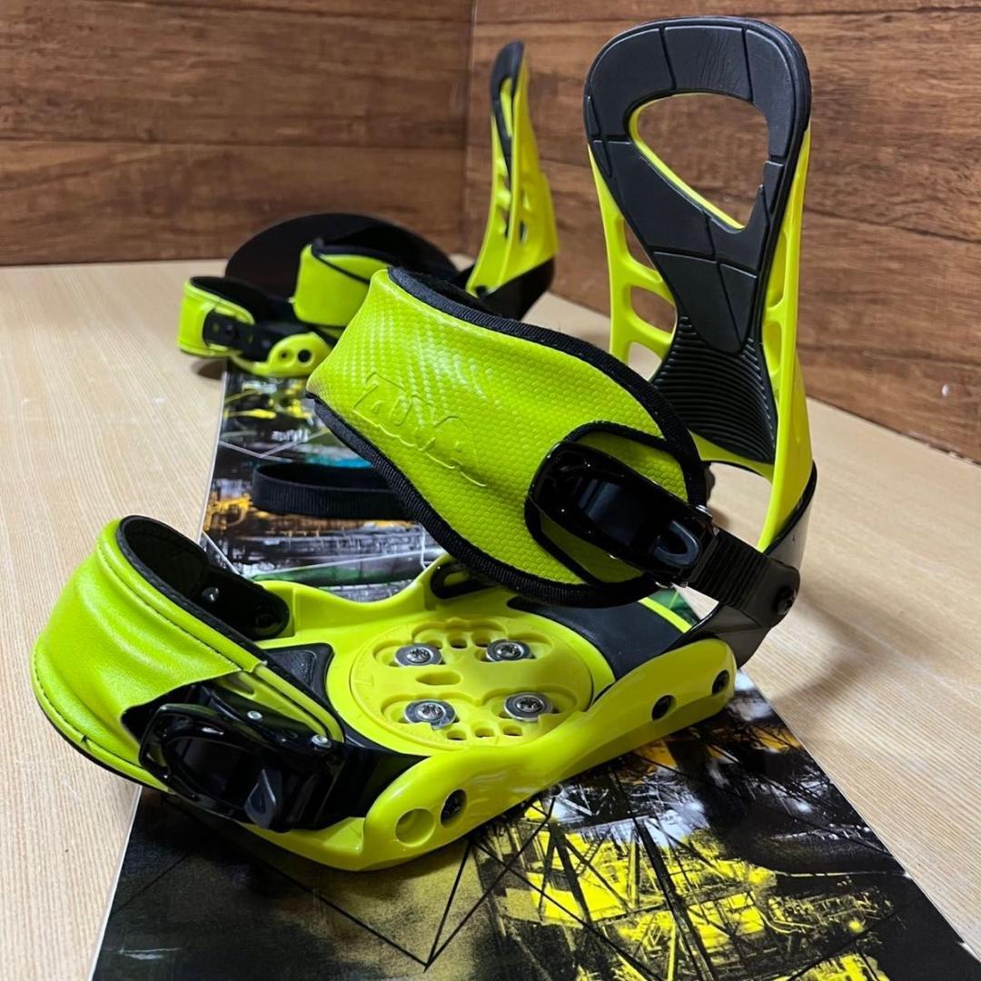 美品　初心者オススメ ZUMA ヅマ　メンズスノーボード2点 ボード 155cm