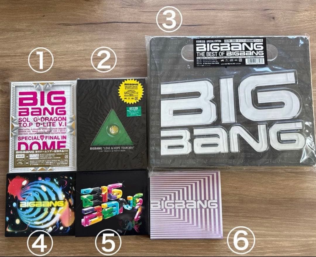BIGBANG　CD・DVDまとめ売り