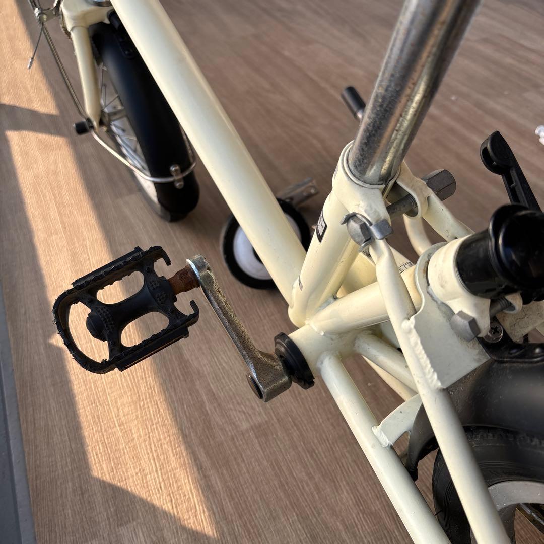 無印良品　キッズ自転車　16インチ　アイボリー