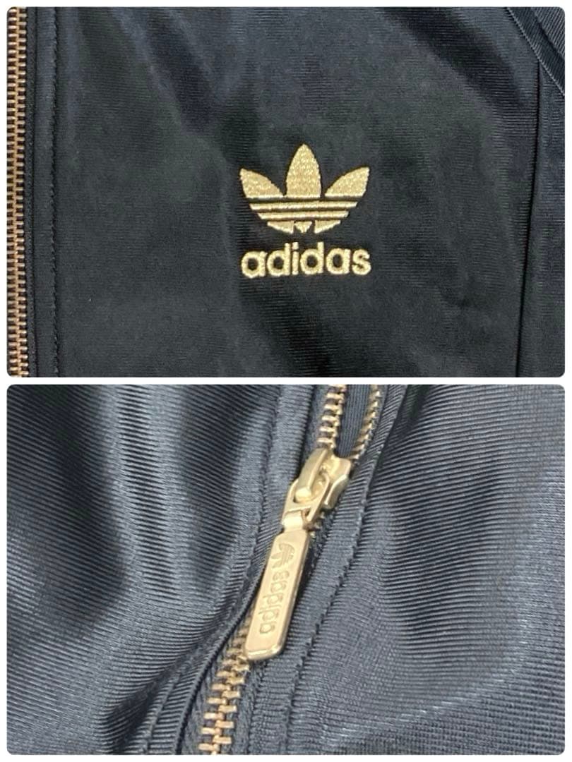 ✨極美品 アディダス セットアップ ジャージ 80s ATP復刻 黒 金 メンズ