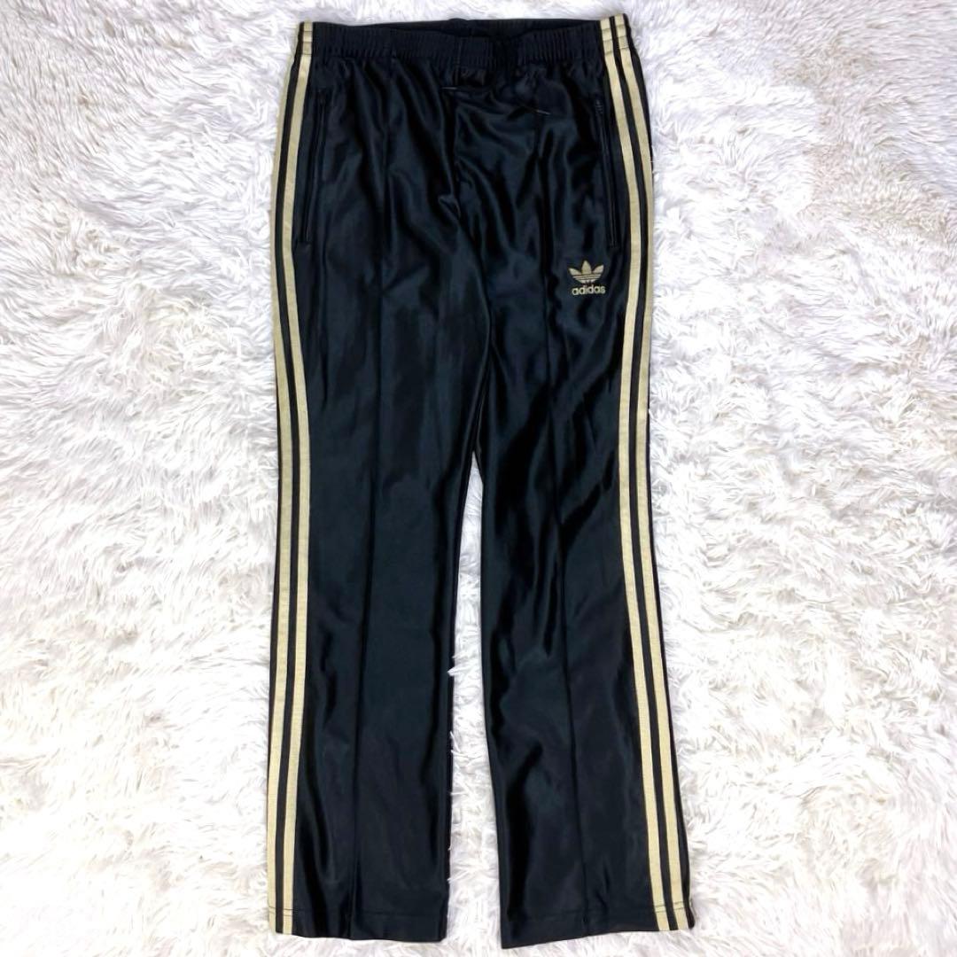 ✨極美品 アディダス セットアップ ジャージ 80s ATP復刻 黒 金 メンズ