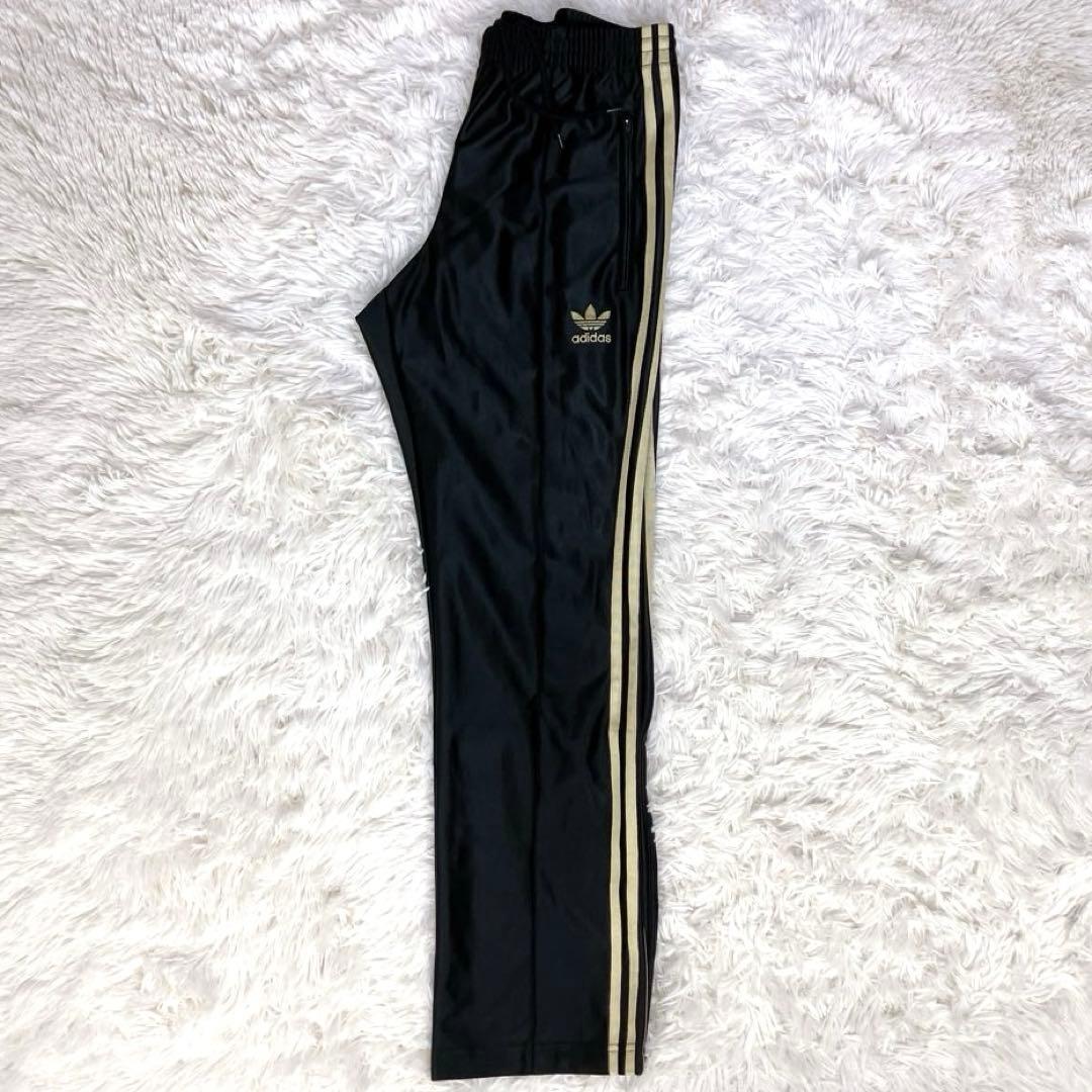 ✨極美品 アディダス セットアップ ジャージ 80s ATP復刻 黒 金 メンズ