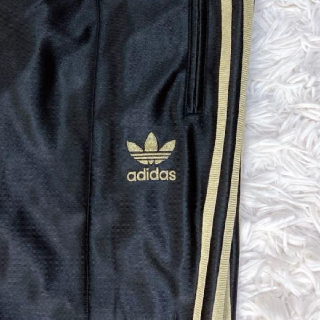 ✨極美品 アディダス セットアップ ジャージ 80s ATP復刻 黒 金 メンズ