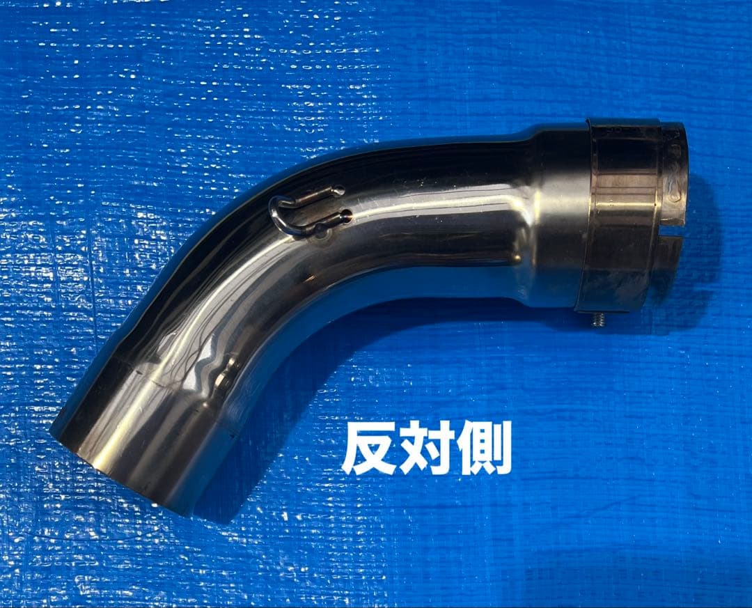 太*り様 NINJA1000SX ツインエンド　チタン　スリップオンマフラー