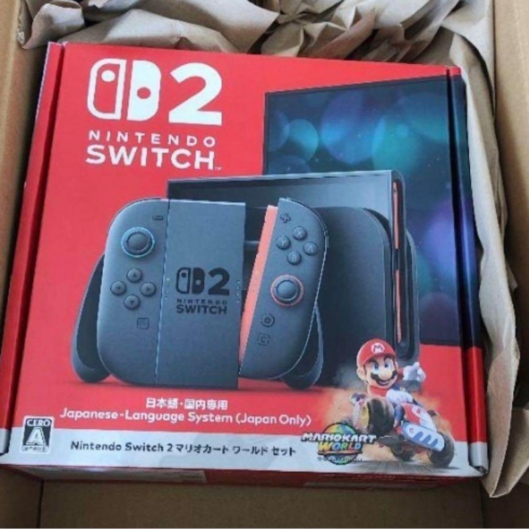 新品 Nintendo Switch 2(日本語) マリオカート ワールドセット