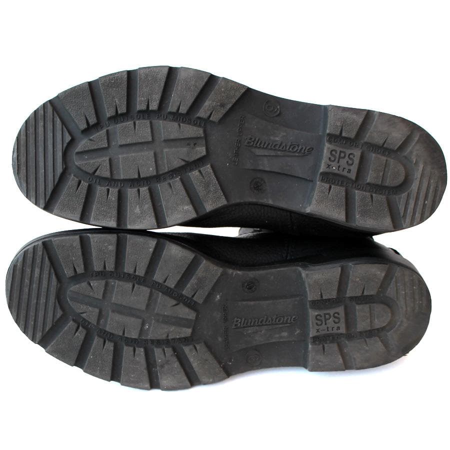 Blundstone サイドゴアブーツ ブラック レザー ショートブーツ