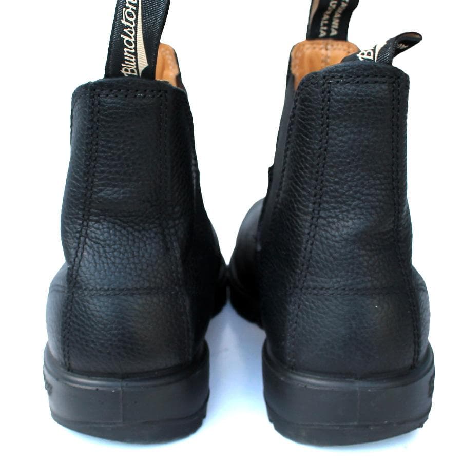 Blundstone サイドゴアブーツ ブラック レザー ショートブーツ