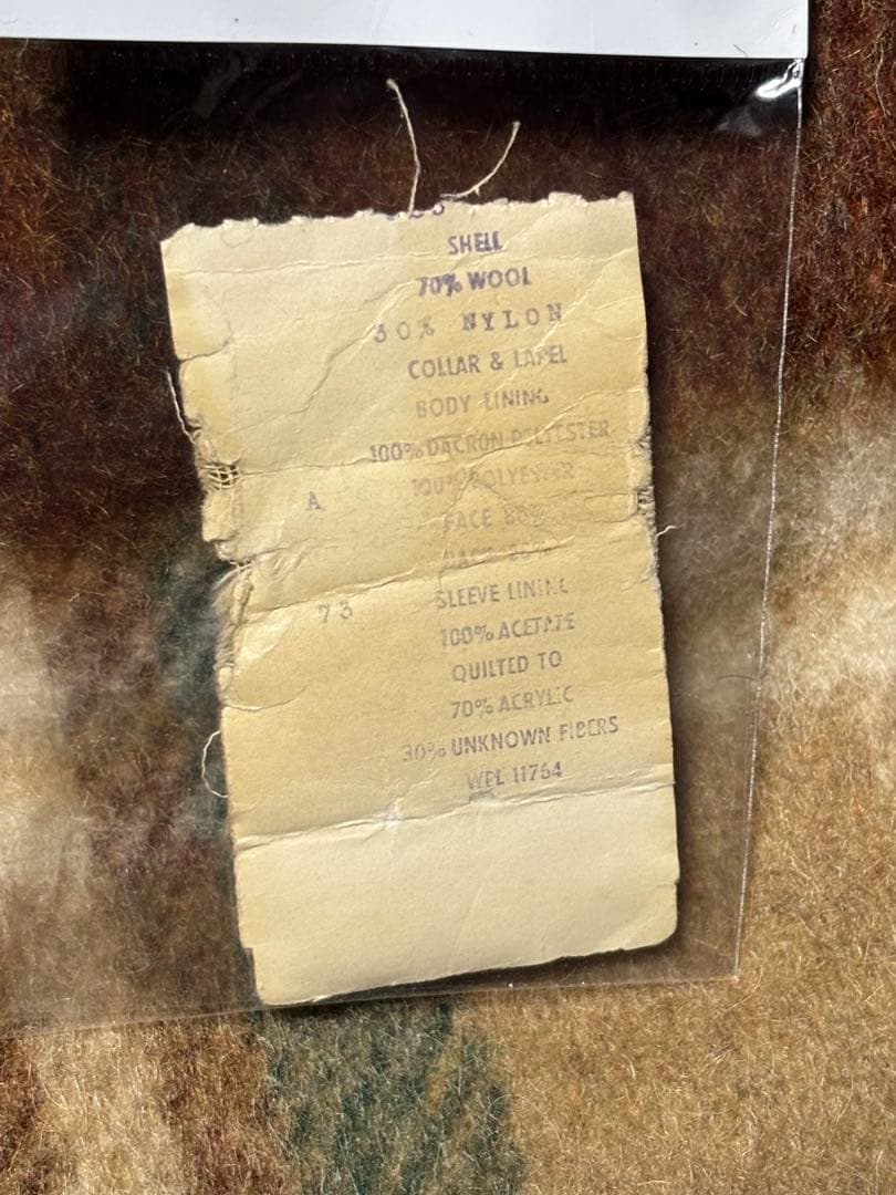 70s sears ランチコート　ヴィンテージ　ウール　ダッフルコート