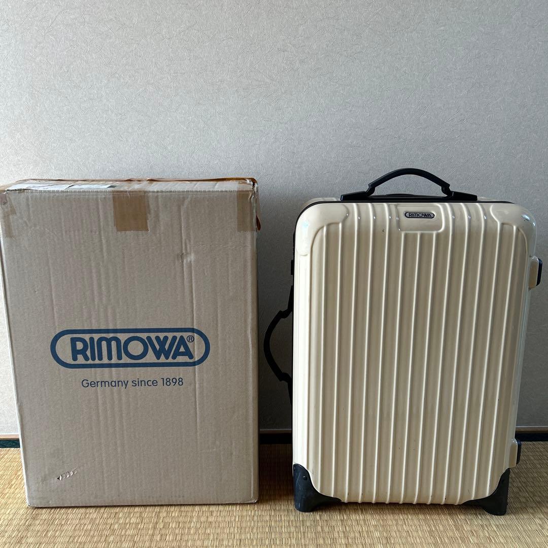 リモワ ユナイテッドアローズ 35L 機内持ち込み ミルクティー 動物柄