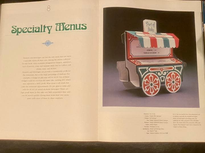 メニューデザイン／MENU Design