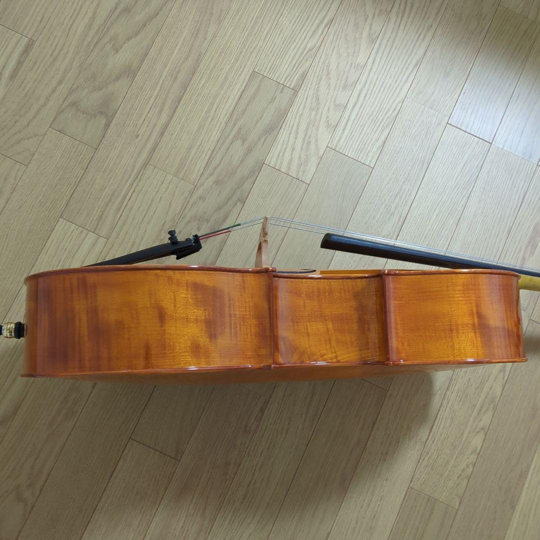 Strunalチェロ4/4C+CodaBowクラシック弓+ハードケース　手渡し可