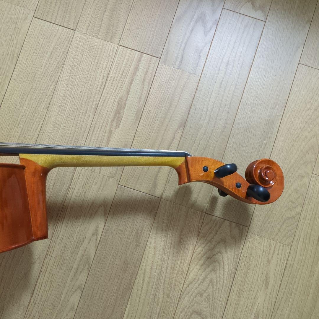 Strunalチェロ4/4C+CodaBowクラシック弓+ハードケース　手渡し可