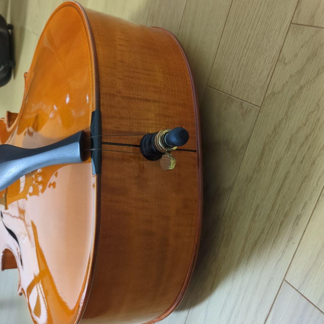 Strunalチェロ4/4C+CodaBowクラシック弓+ハードケース　手渡し可