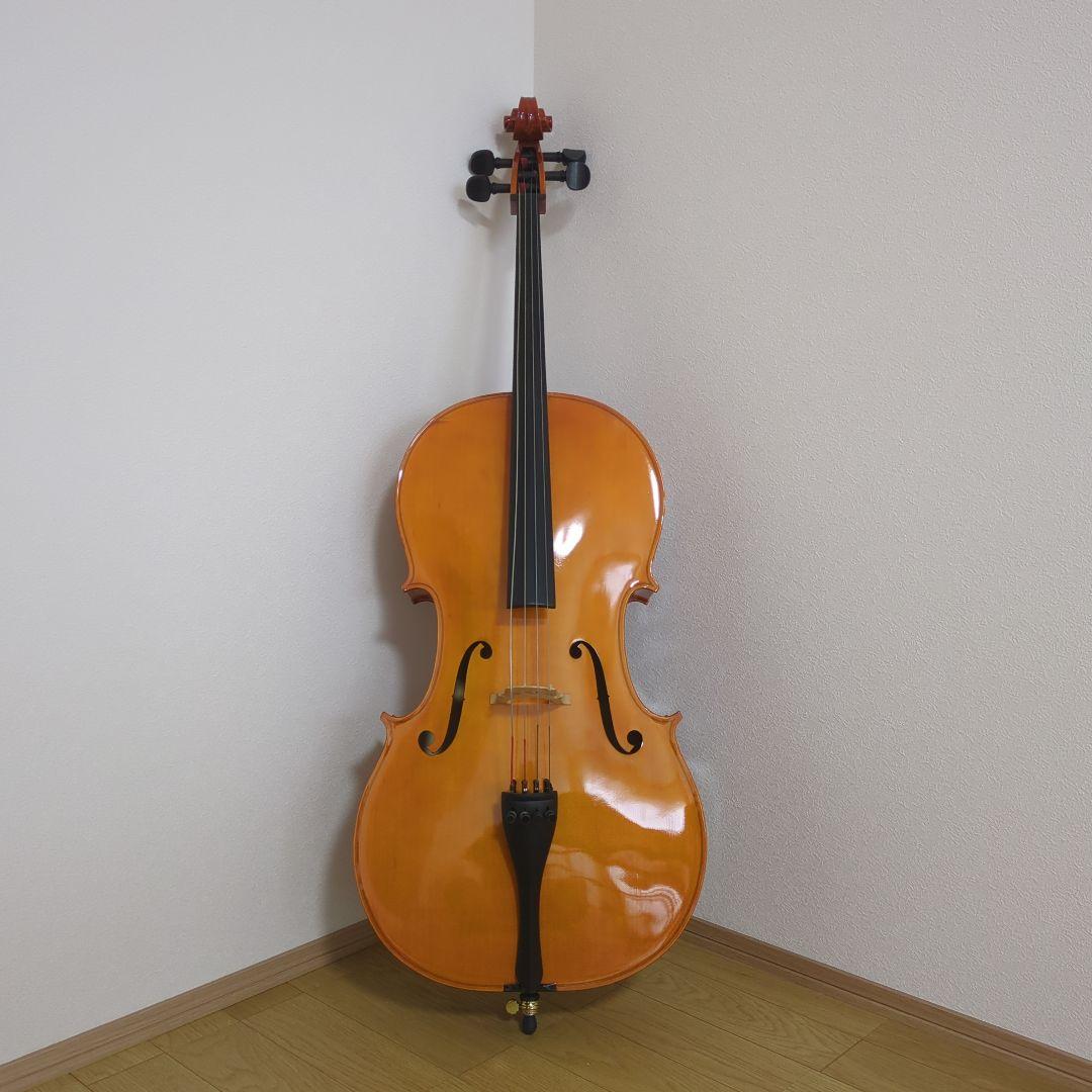 Strunalチェロ4/4C+CodaBowクラシック弓+ハードケース　手渡し可