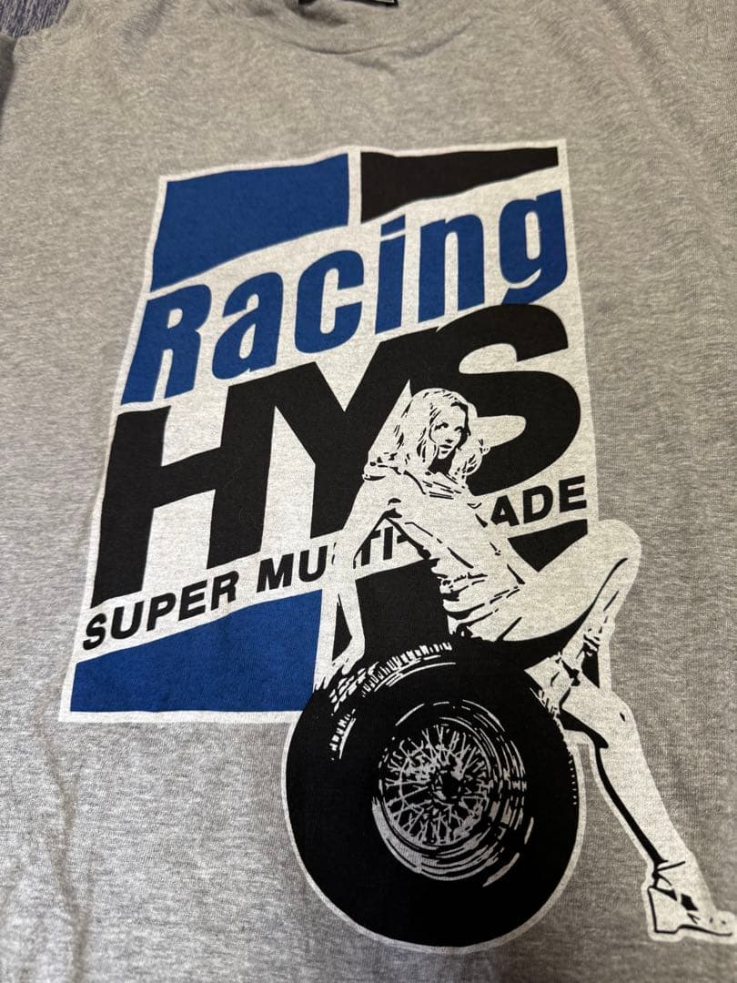 美品 ヒステリックグラマー RACING HYS Tシャツ　ロングスリーブT