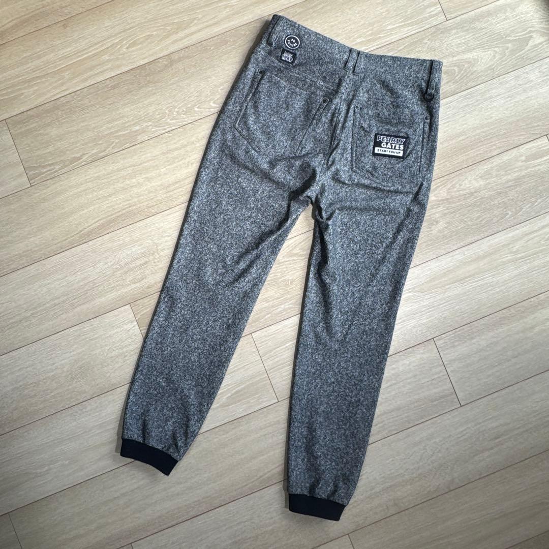 パーリーゲイツ 2022年 ストレッチジョガーパンツ 裏起毛 秋冬 S