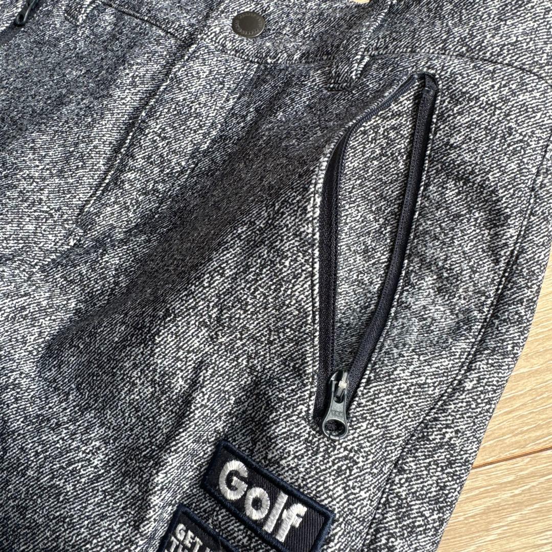 パーリーゲイツ 2022年 ストレッチジョガーパンツ 裏起毛 秋冬 S