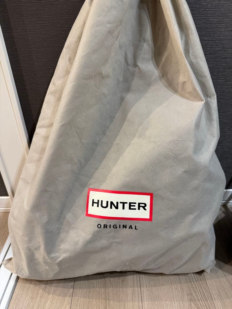 HUNTER ラバライズドレザーリュック