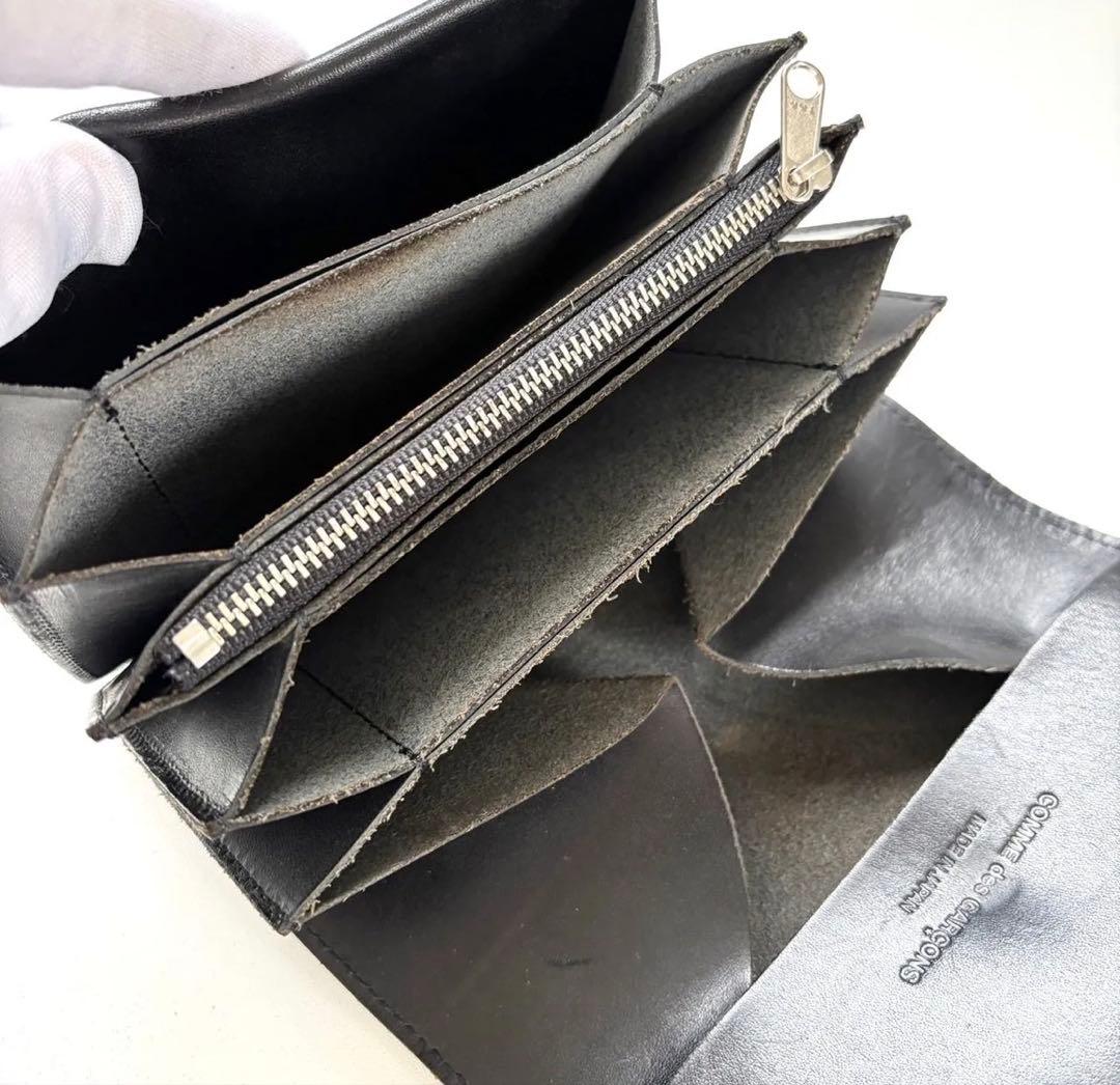 コムデギャルソン 財布 ペイント ウォレット小銭入れあり ユニセックス レザー