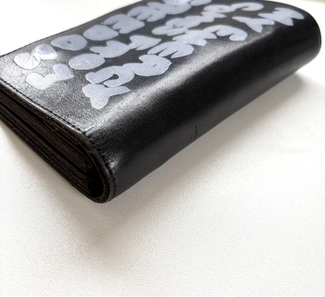 コムデギャルソン 財布 ペイント ウォレット小銭入れあり ユニセックス レザー