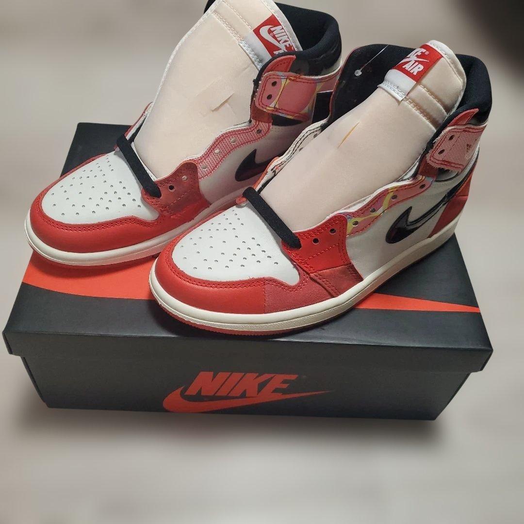 【新品】NIKE AirJordan1 OG sp 24cmスパイダーマン