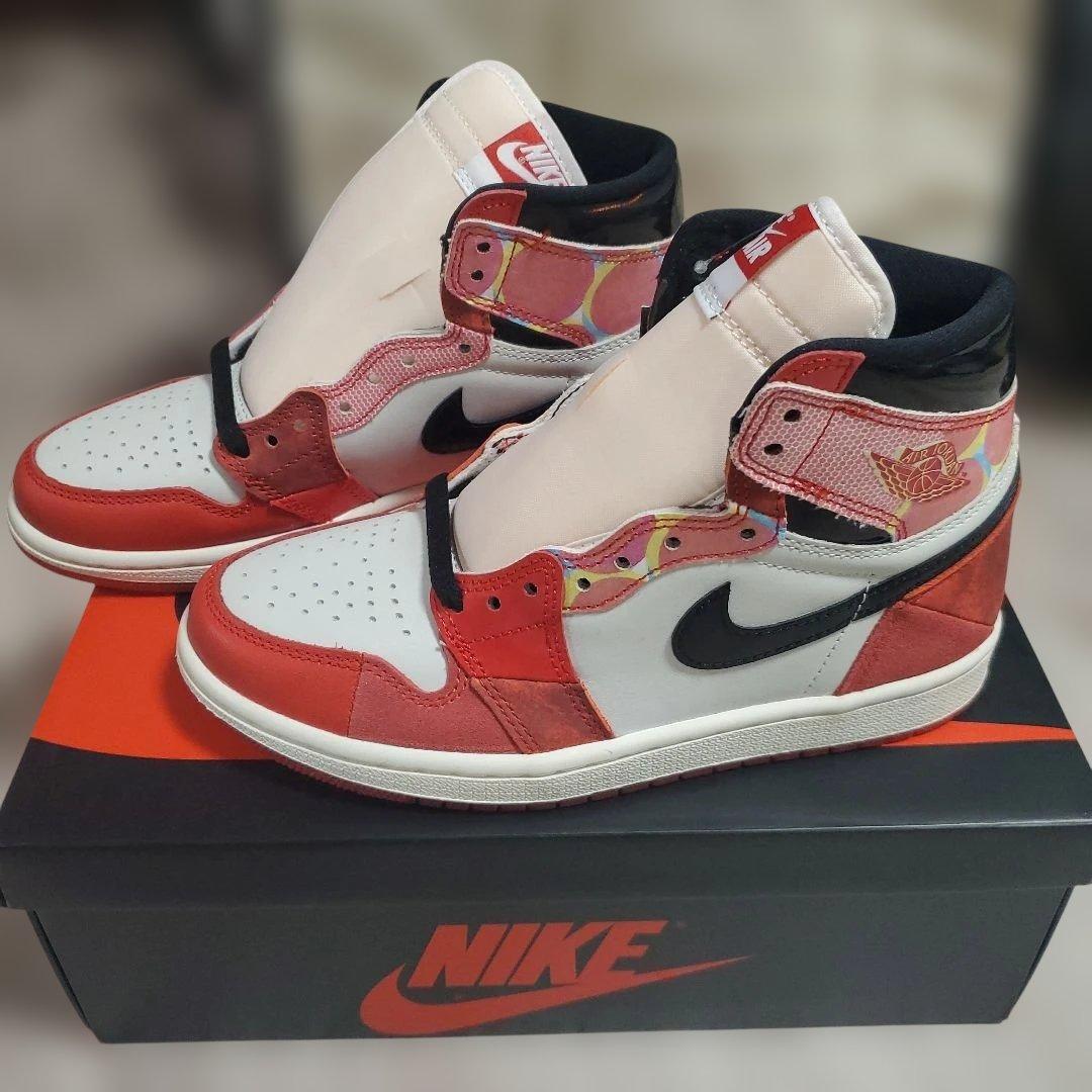 【新品】NIKE AirJordan1 OG sp 24cmスパイダーマン