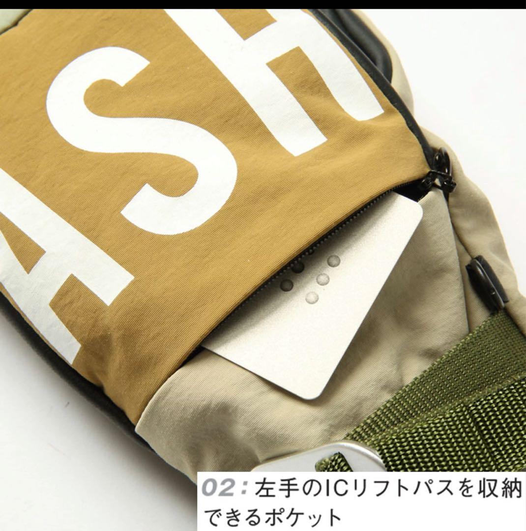 【新品】23/24 ASHRAM DGMA スノーボード グローブ　Mサイズ
