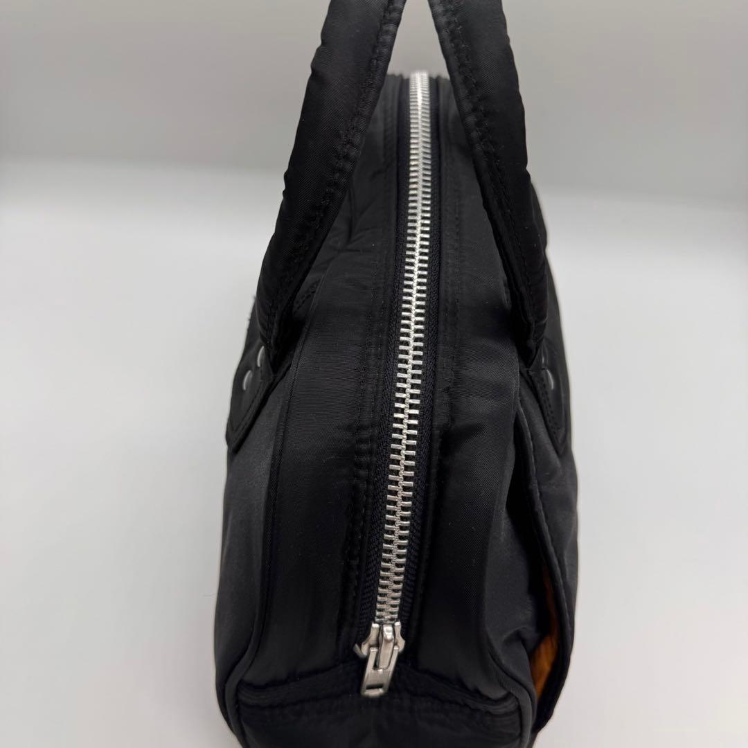 美品　ヘッドポーター　タンカー　ミニボストンバッグ　ナイロン　ブラック