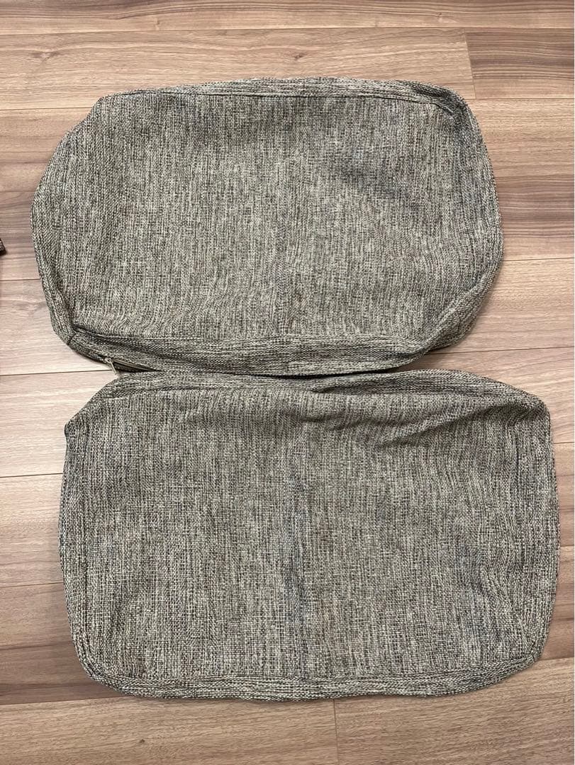 UNICO GREIG　ソファ　替えカバー未使用　ベージュミックス　3シーター