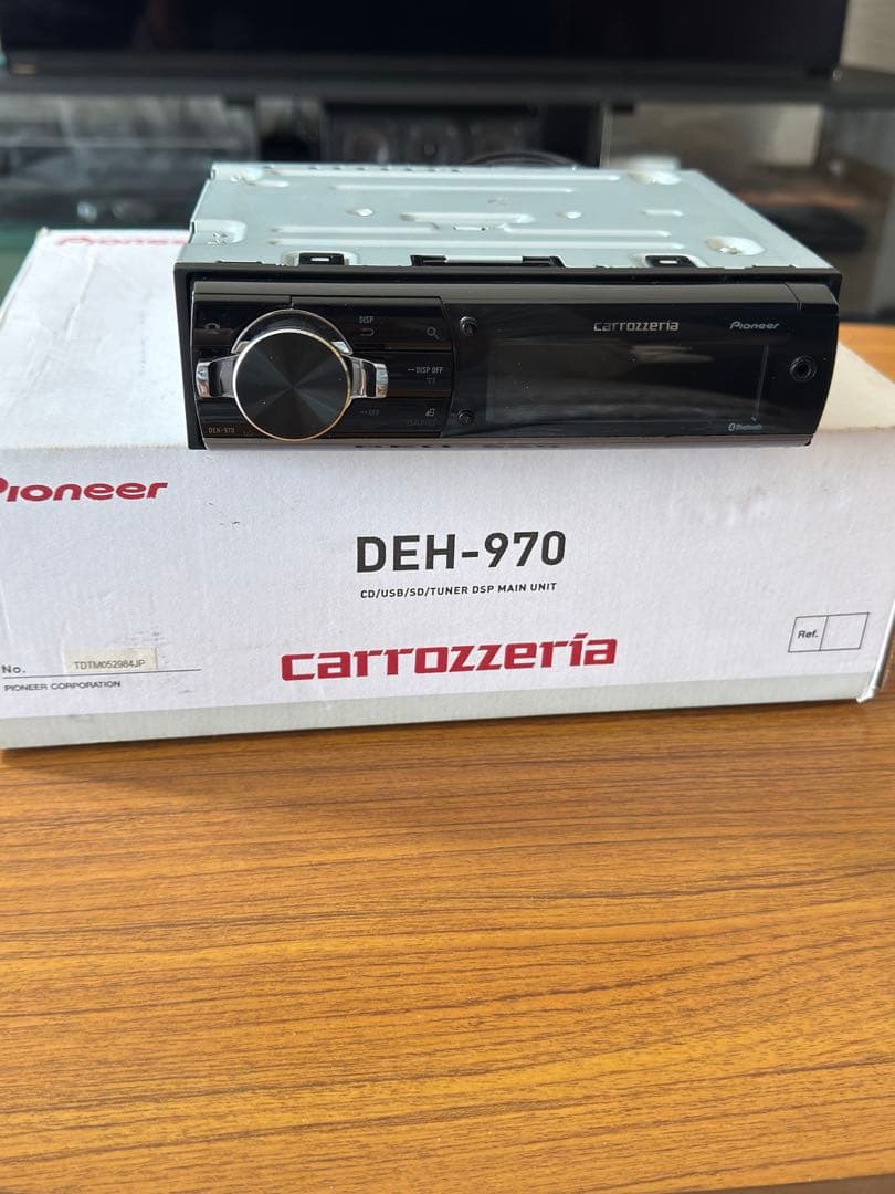 美品 Pioneer DEH-970 カーオーディオヘッドユニット