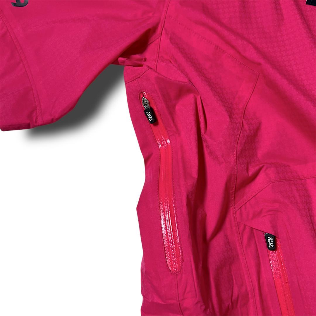 定価39,600円 パーリーゲイツ 長袖にも半袖にもなる! レインジャケット