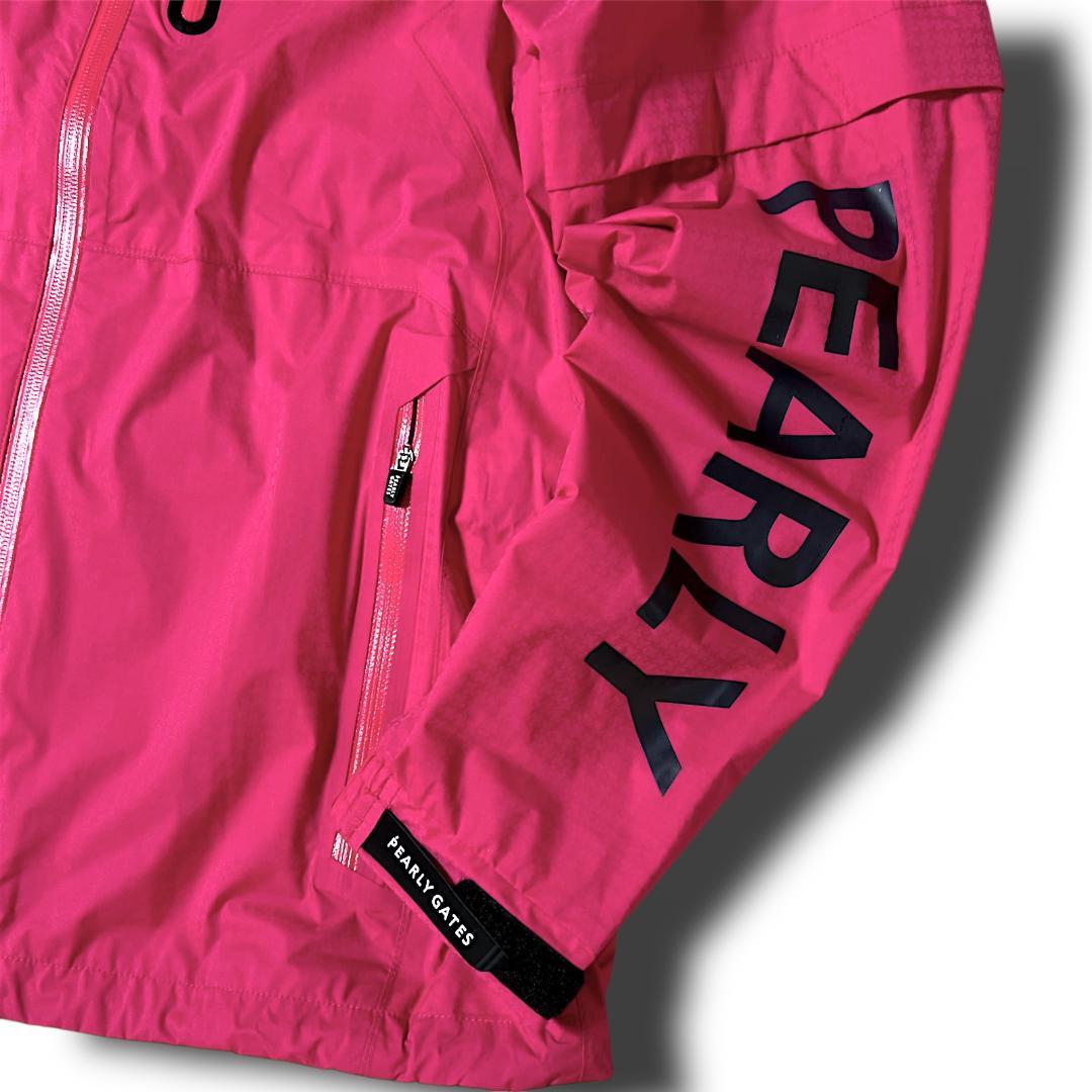 定価39,600円 パーリーゲイツ 長袖にも半袖にもなる! レインジャケット