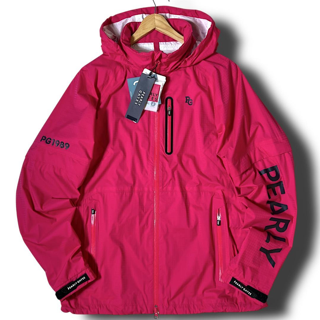 定価39,600円 パーリーゲイツ 長袖にも半袖にもなる! レインジャケット