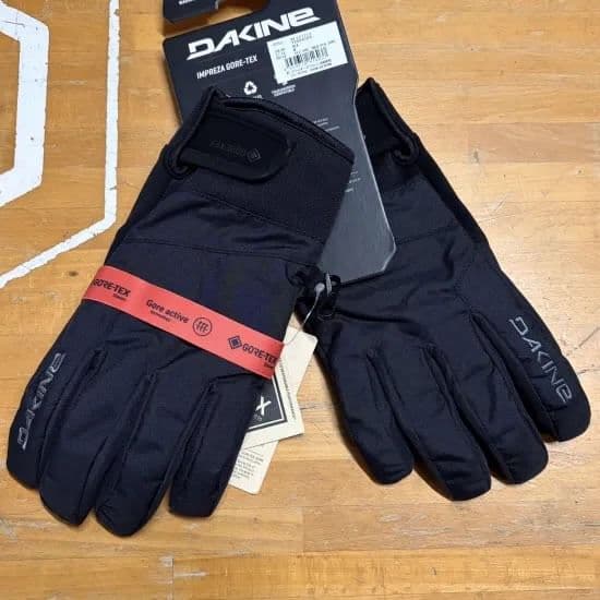 DAKINE【IMPREZA GORE-TEX SHORT GLOVES】黒 M