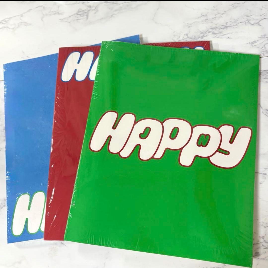 【BTS/JIN】HAPPY 3形態セットとラキドロカード(新品未開封)