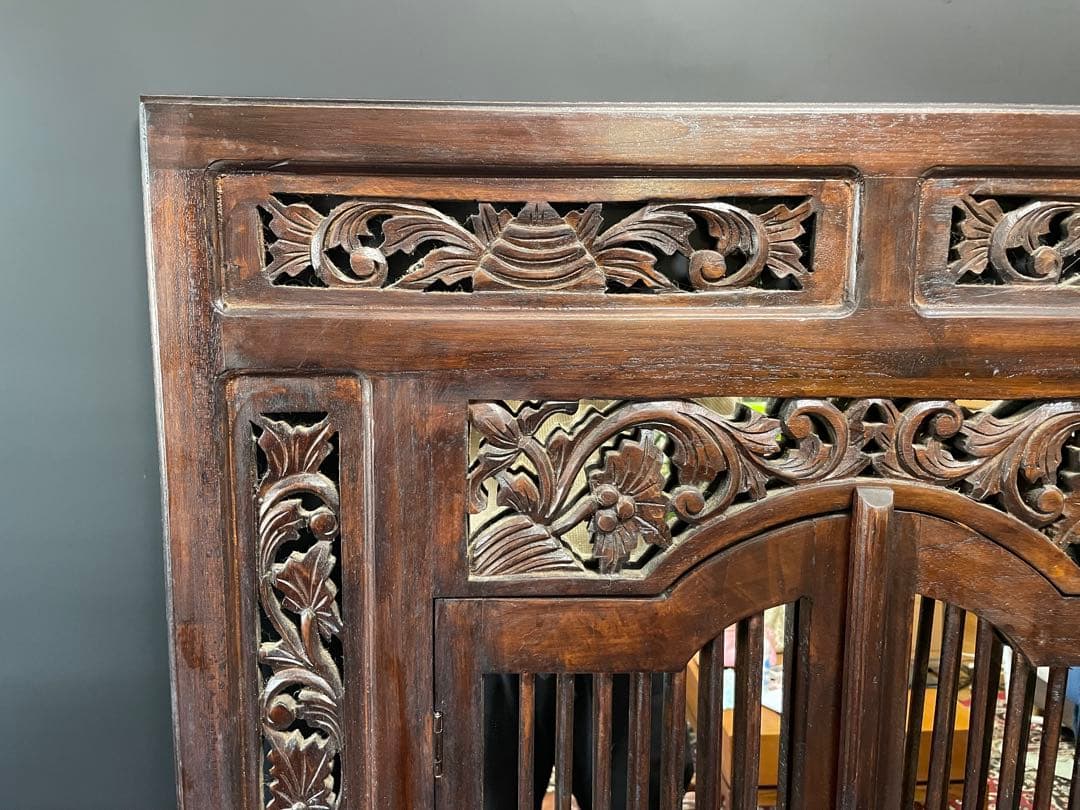 ヴィンテージ　窓枠　鏡