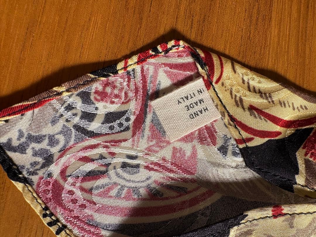 RRL シルク ネクタイ カート柄