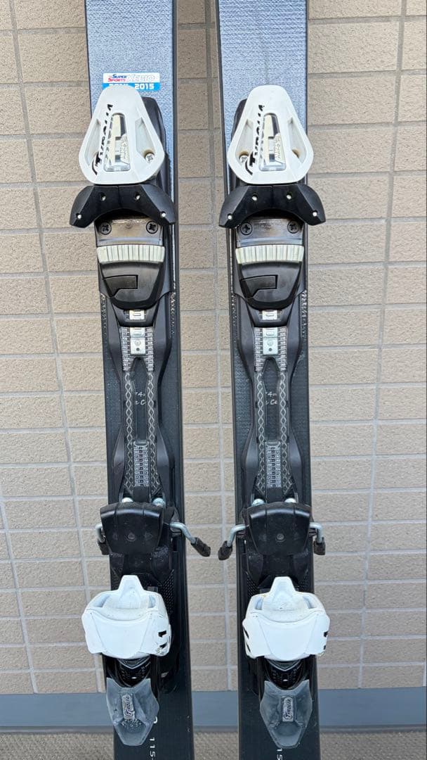 EZO スキー板 71 ブラック サッポロ製