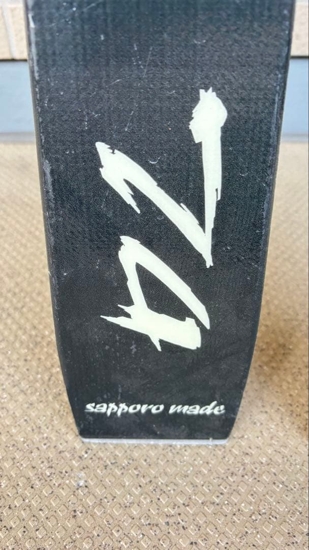 EZO スキー板 71 ブラック サッポロ製